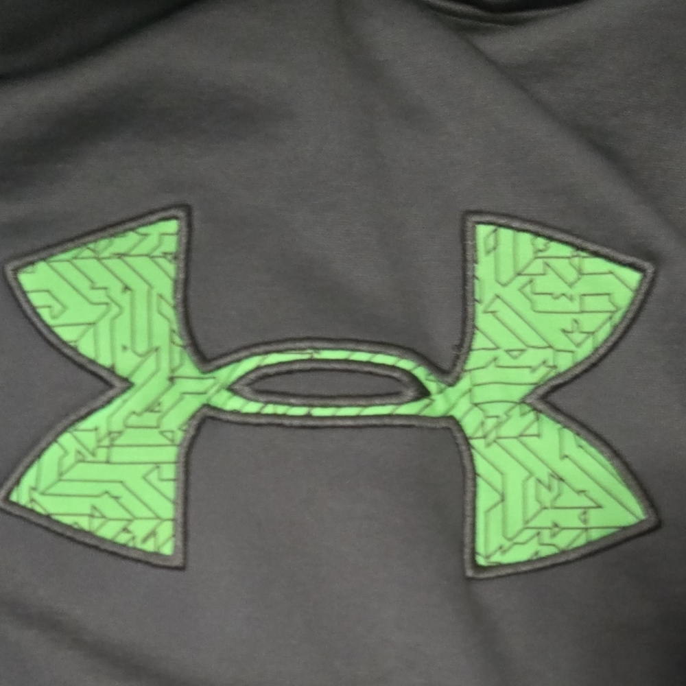 Under Armour Green Hoodie for Kids - Picture 2 of 8